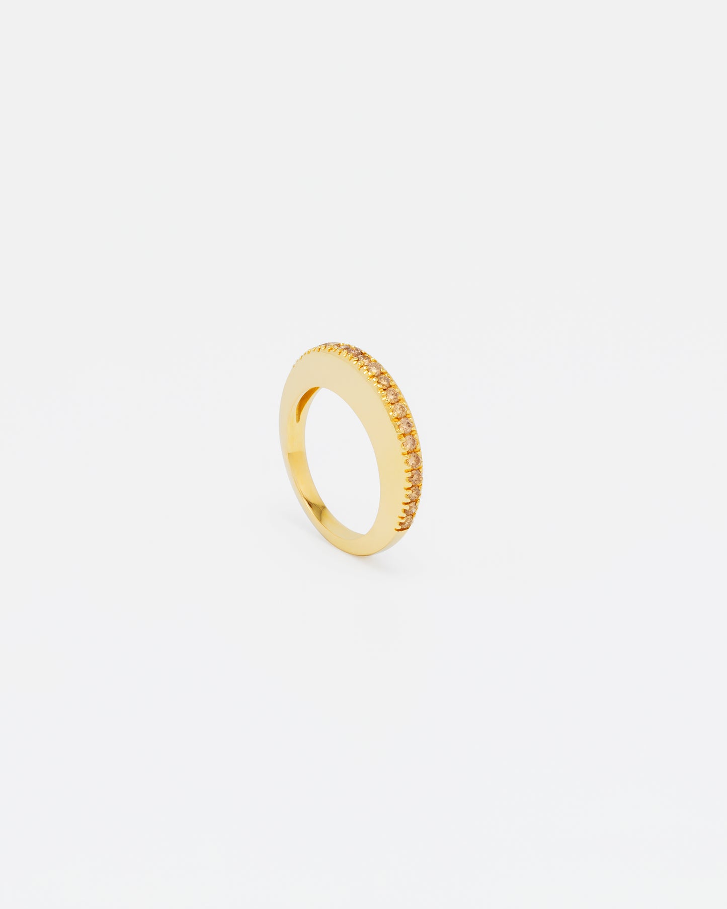 Brown Diamond Mini Egg Ring