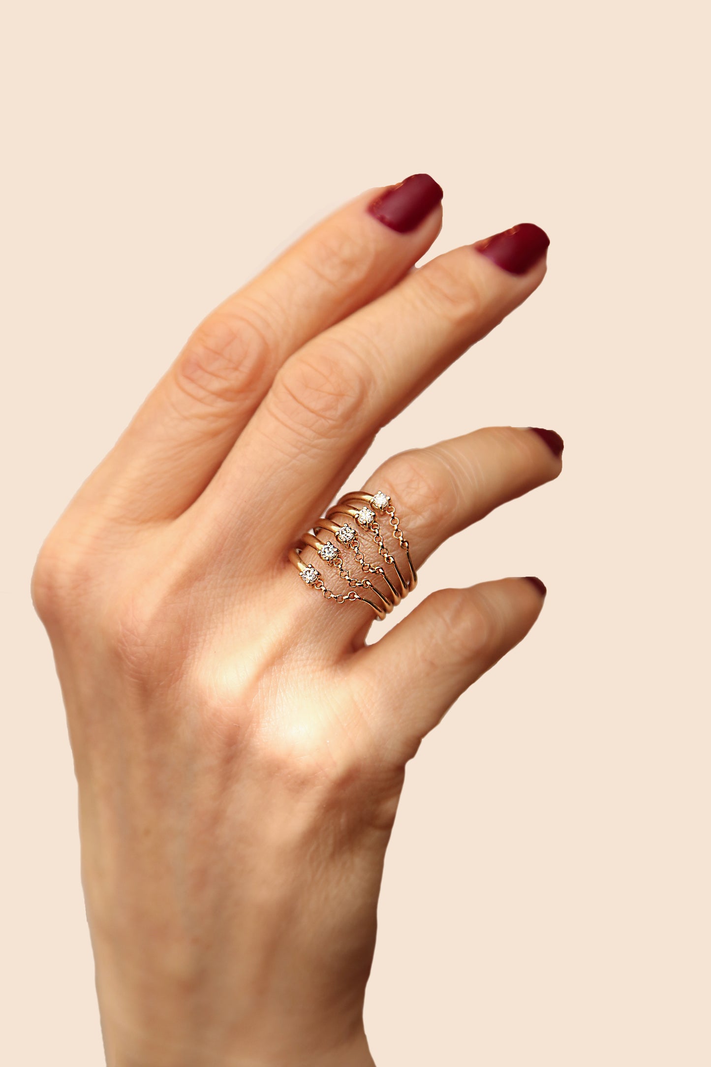 Five Dot Chain Ring